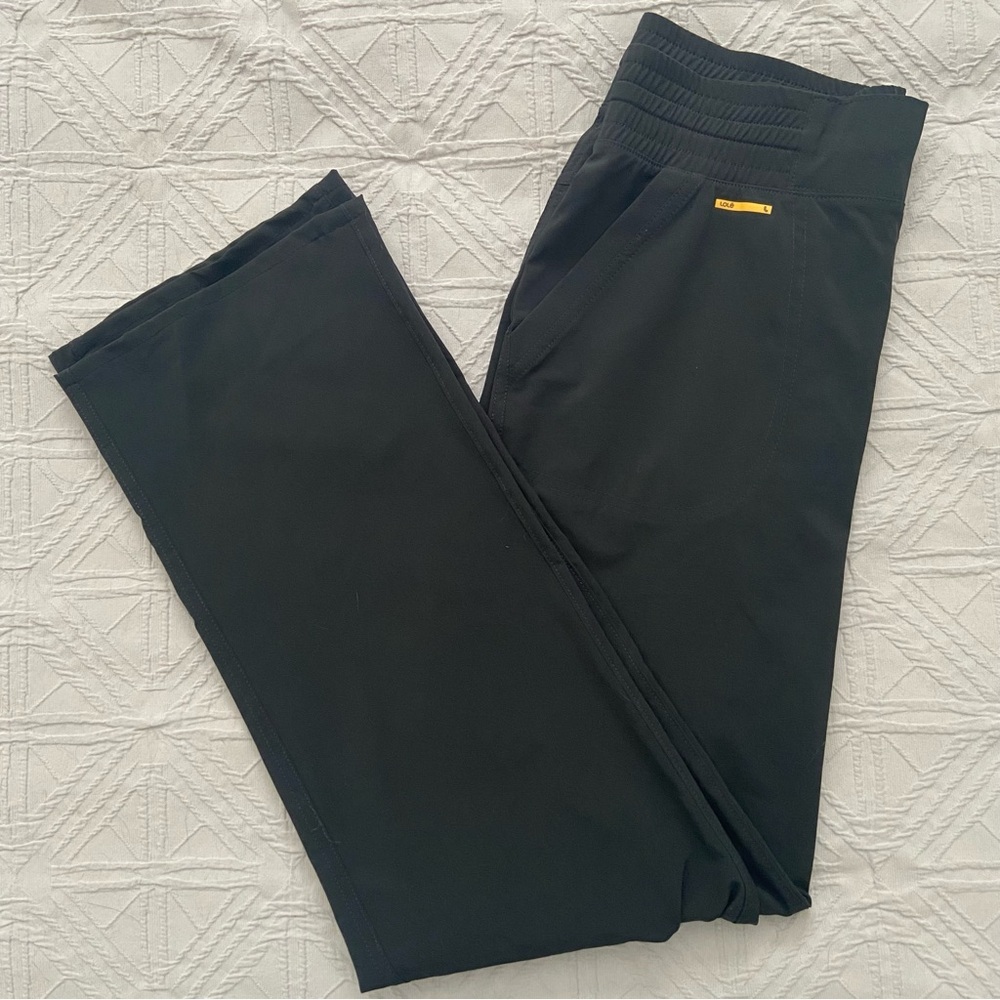 Lole Black Nylon Joggers